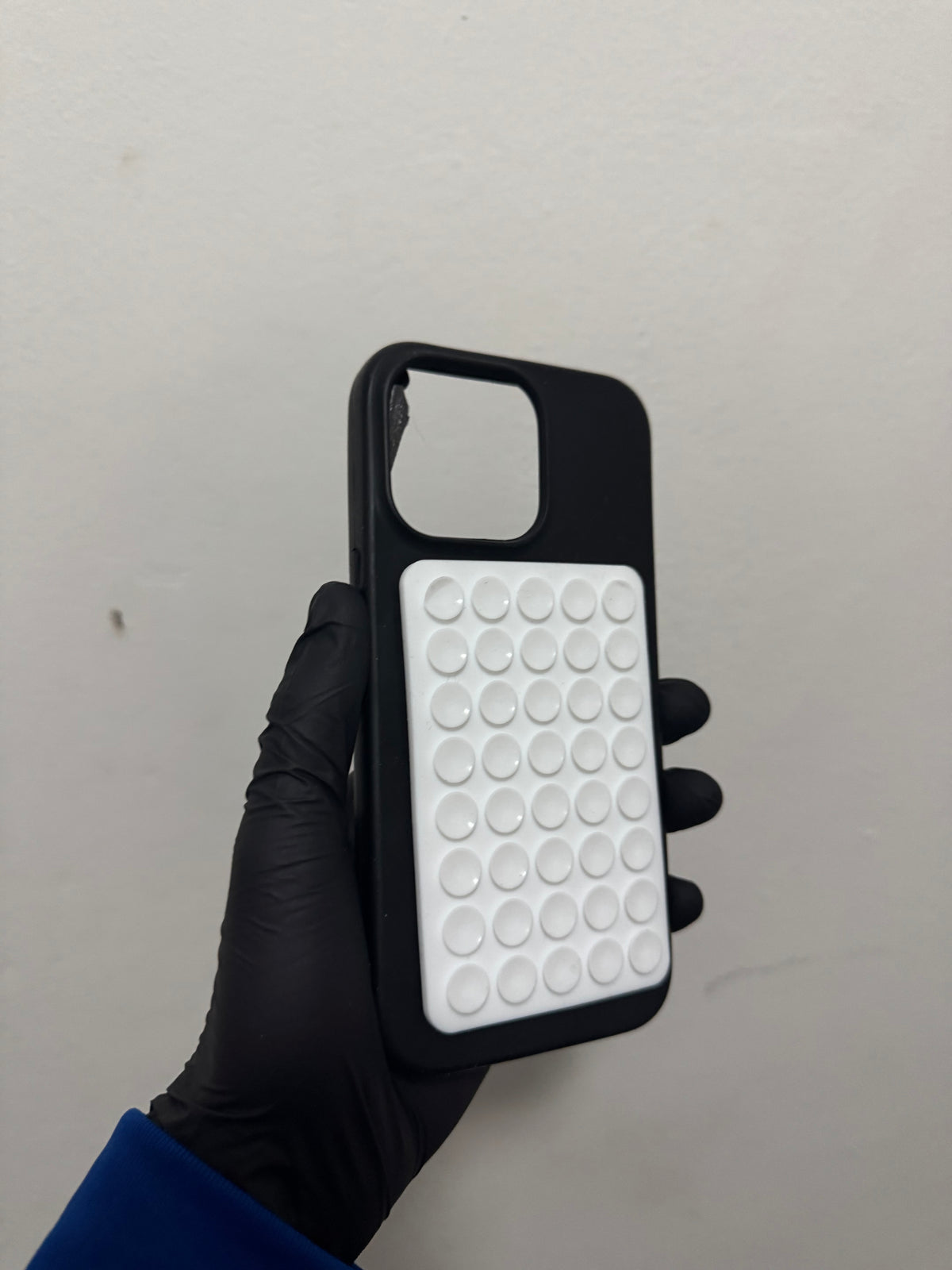 Soporte doble ventosas para smartphone