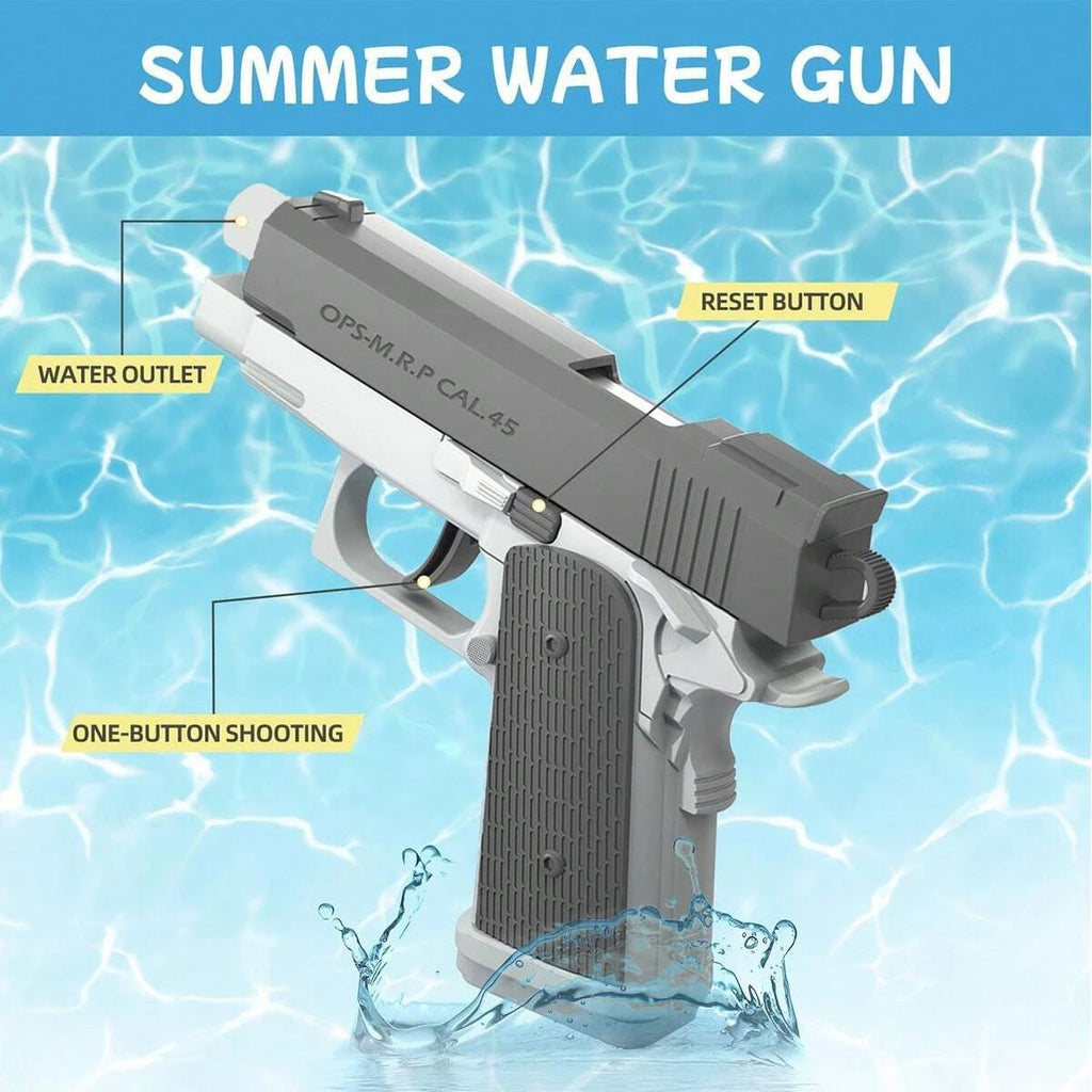 Pistola de Agua M1911 – Juguete de Verano para Chicos y Adultos