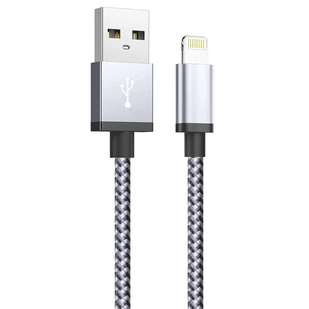 Cable Cargador para iPhone – Carga Rápida, 1m/2m/3m, Compatible con iPhone 6 al 14