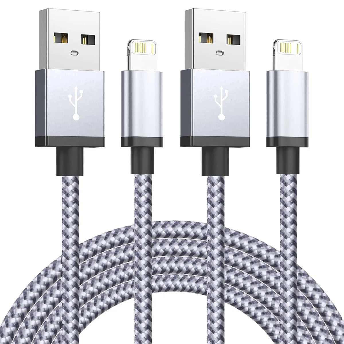 Cable Cargador para iPhone – Carga Rápida, 1m/2m/3m, Compatible con iPhone 6 al 14