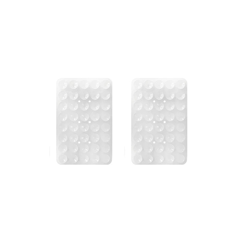 Soporte de Ventosa de Silicona para Celular – Simple o Doble Cara, Multiuso, Adhesivo y Portátil