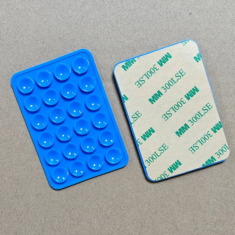 Soporte de Ventosa de Silicona para Celular – Simple o Doble Cara, Multiuso, Adhesivo y Portátil