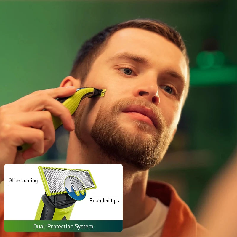 Afeitadora Philips OneBlade QP2724 – Recorta, Afeita y Perfila