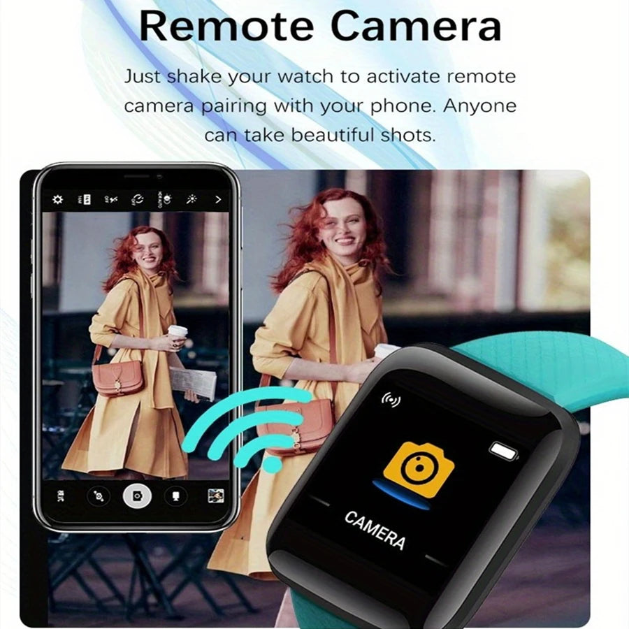 Smartwatch Unisex – Monitor de Salud, Notificaciones y Modos Deportivos