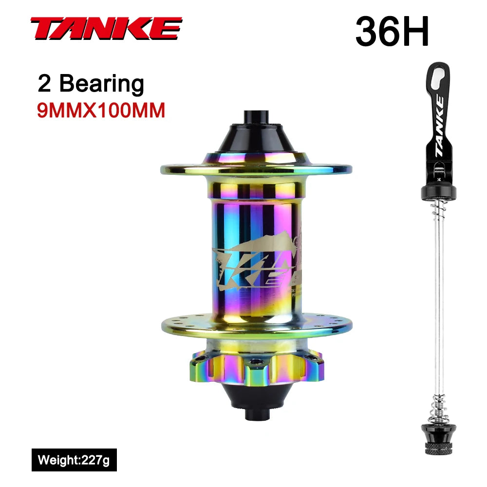 Hub MTB TANKE 120 Clicks – Freno a Disco, 32/36 Agujeros, Liberación Rápida