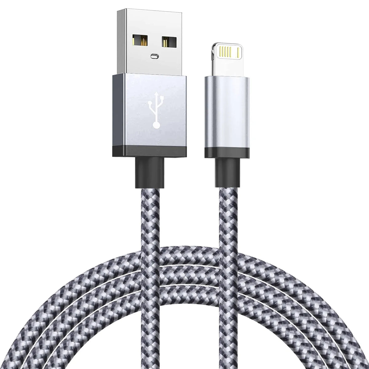 Cable Cargador para iPhone – Carga Rápida, 1m/2m/3m, Compatible con iPhone 6 al 14