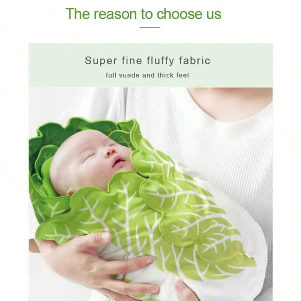 Manta Flannel Doble Faz – Diseño Repollo, Super Suave y Liviana
